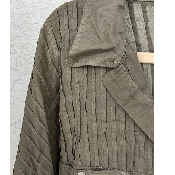 NWT Anthropology by Kyla Seo Holly Shirt - Soft Sage, Size Small - Picture 4 of 13